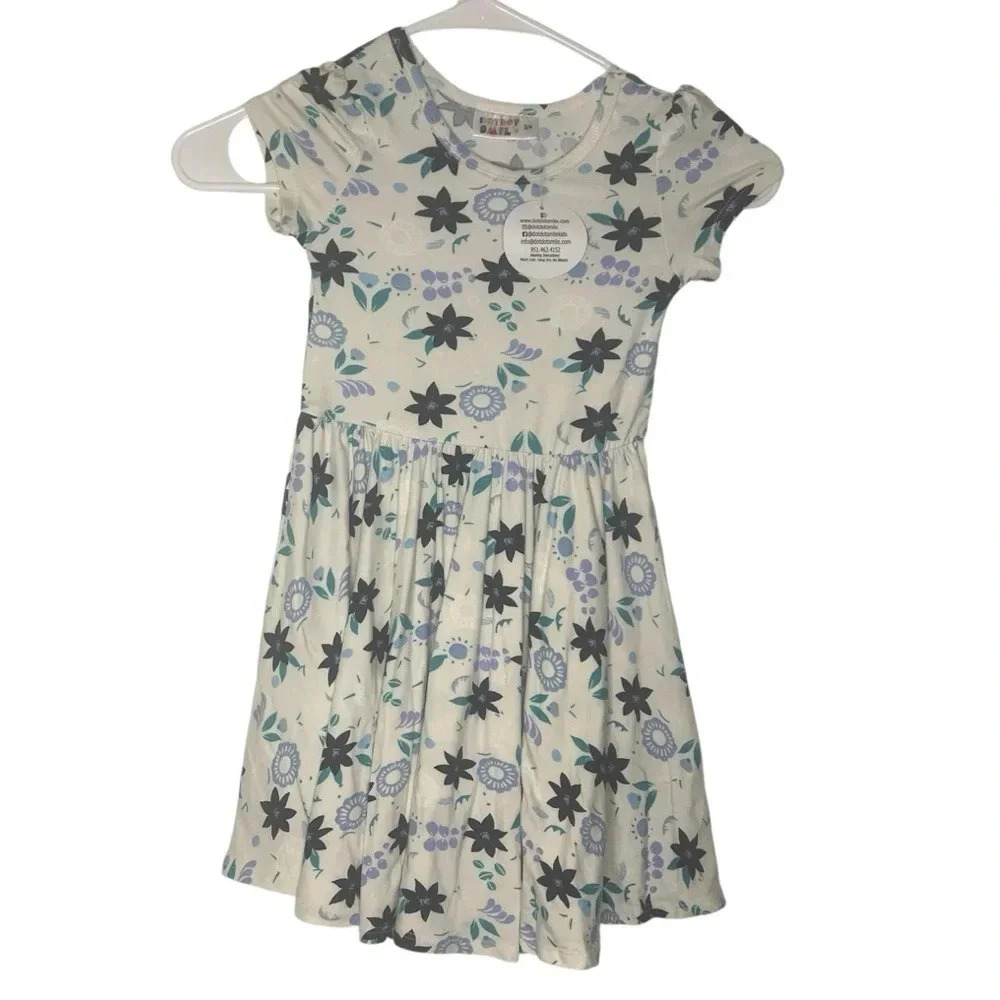 Dot Dot Smile Cap Sleeve Soft Girls Size 3/4